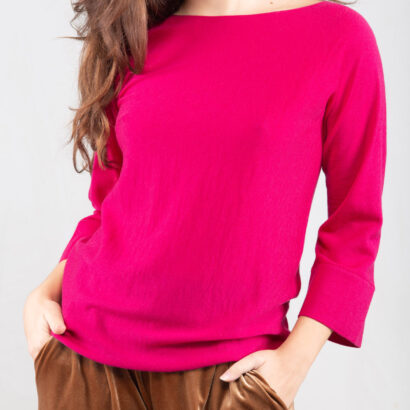 Maglia-Lana-Fucsia-manica-410x410
