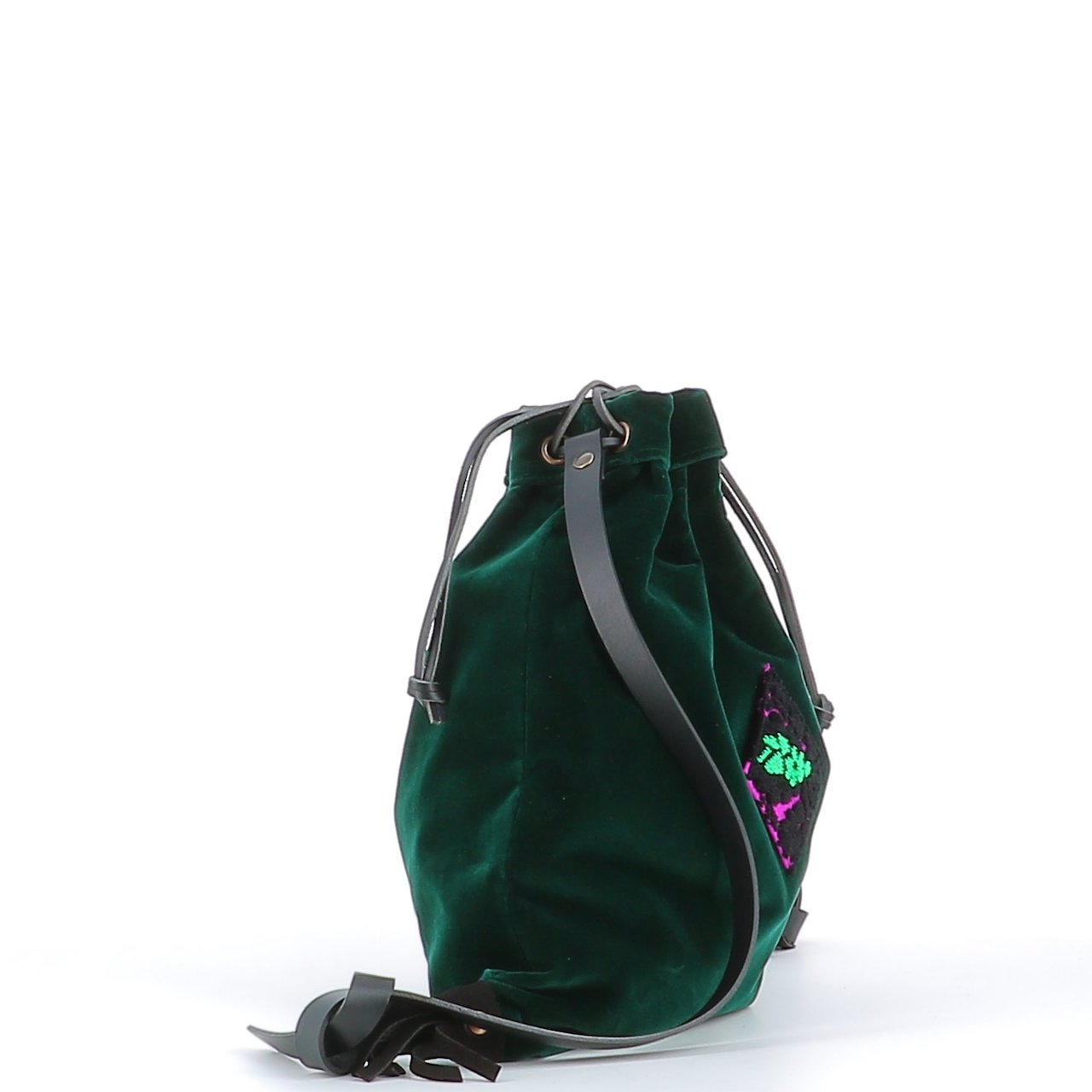 TASCHEDDA-VERDE-BAGELLA-PROFILO